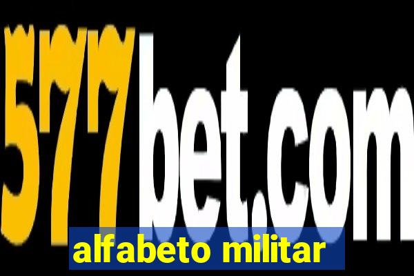 alfabeto militar